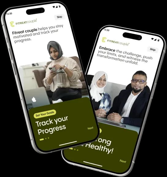 Fitreat Couple App Preview